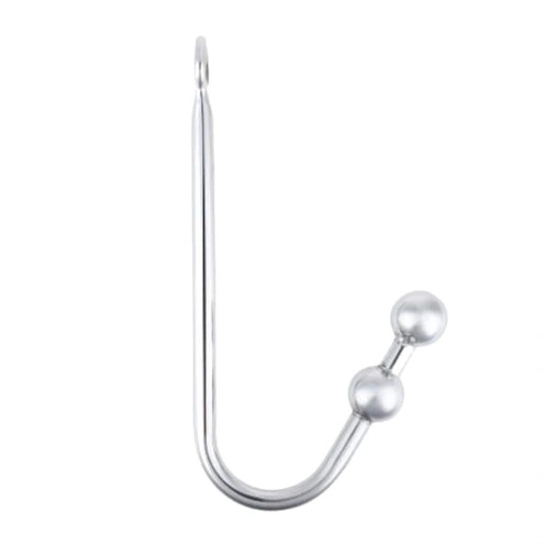 Two Hook Balls Anal 4417 Pleasurable Steel Stainless 0110